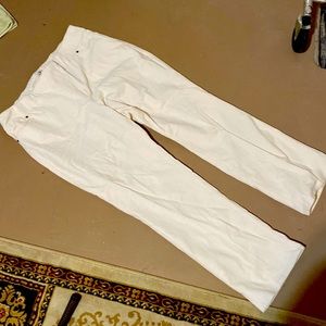 Brand new cream corduroy pants